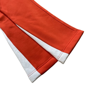 Personnalisé Slim Fit 100% coton français éponge coupe Vintage imprimé en détresse lavage à l'acide Flare pantalons de survêtement surdimensionné droit décontracté - Product Image 4