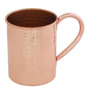 New Arrival 100% Metal Moscow Mule Mug Hammered Straight Mug with Gift Box Metal New Arrival <b>Coffee</b> Mug Approved - Product Image 1