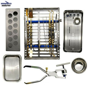 Juego de Instrumentos Dentales Manuales de Acero Inoxidable de Marca Personalizada, PRF-RGF-PRP, 13 Piezas, Certificación CE e ISO - Product Image 2