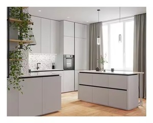 Taille personnalisée Vietnam Usine RTA Shaker Style Armoires de cuisine Conception pour prix de gros - Product Image 4