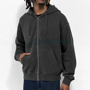 Sudadera con capucha de gran tamaño para hombre, ropa de calle, venta de agujeros, transpirable y de secado rápido, Sudadera con capucha de gran tamaño para hombre, precios razonables a la venta - Product Image 6