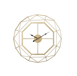 Reloj de pared de estilo nórdico para decoración del hogar, artesanía de Metal, personalizado, de lujo, Color cobre, con forma de estrella - Product Image 6