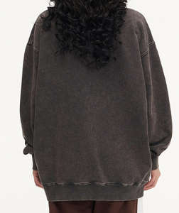 Sudadera de lavado ácido de gran tamaño de alta calidad Sudaderas de manga larga Jersey Trajes de INVIERNO - Product Image 6