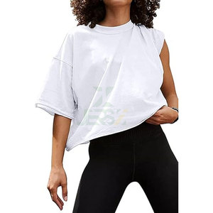 เสื้อยืดแขนสั้นโอเวอร์ไซส์ทรงหลวมพิมพ์ลายวินเทจซักกรดลำลองฤดูร้อน - Product Image 1