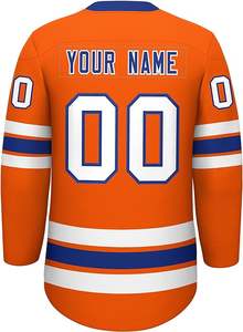 Recién llegado superventas equipo personalizado sublimación uniforme de Jersey de hockey sobre hielo precio barato al por mayor nuevo diseño jersey de hockey - Product Image 5