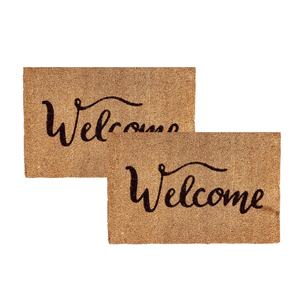 เสื่อหน้าประตูรูปมะพร้าวทำด้วยมือเป็นมิตรกับสิ่งแวดล้อมเสื่อสำหรับสัตว์เลี้ยงเสื่อรองสำหรับสัตว์เลี้ยงทนทานงานฝีมือจากเวียดนามเหมาะสำหรับบ้านสัตว์เลี้ยงและทางเข้า - Product Image 1