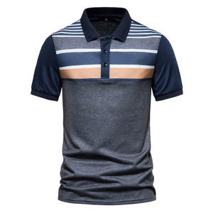 Golf de hombre de poliéster 100% de alta calidad para camisetas de polo Diseño personalizado Patrón sólido Ropa a granel Hecho a medida para polos - Product Image 4