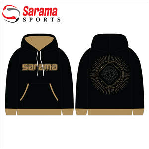 Custom Pullover Heavyweight Cotton <b>Hoodie</b> Logo Men Embroidery 400 500 Gsm Thick Blank Unisex Full Sublimated - Product Image 4