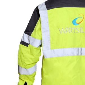 Automne hiver Construction travailleur veste haute visibilité coton vêtements de travail réfléchissants Construction de bâtiments vêtements de sécurité niveau D - Product Image 2