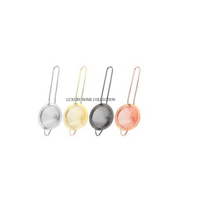 ที่กรองชาโลหะราคาถูกมีสีที่แตกต่างกันเสร็จสิ้นการออกแบบตามหลักสรีรศาสตร์และตาข่ายชั้นดีสำหรับการชงชาที่ราบรื่นทุกครั้ง - Product Image 1
