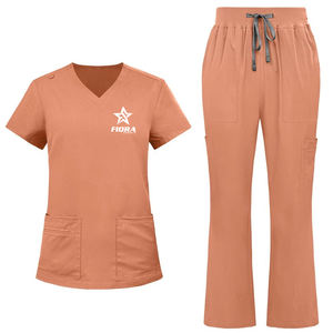 Vente chaude, ensembles de blouses d'hôpital en coton et polyester de haute qualité, confortables, personnalisables, uniformes de soins infirmiers pour hommes et femmes, service OEM - Product Image 1