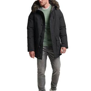 Servicio OEM/ODM Diseño de logotipo personalizado Chaqueta Parka para hombre Suave al tacto Invierno Cálido Chaqueta Parka para hombre cómoda - Product Image 2