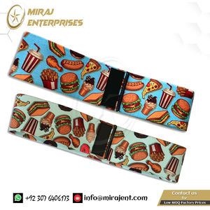 Power Fitness Booty Resistance Belt Band Logotipo personalizado Pink Yoga Gym Ejercicio Booty Hip Fabric Resistance Bands - Product Image 5