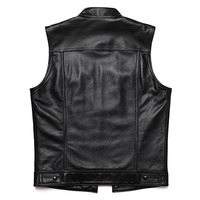 Erkek Kışlık Polyester/Pamuk Motosiklet Sürücü Yeleği Ön Cepli Günlük Dış Giyim Kolsuz Ceket
