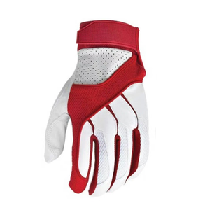 Gants de frappe de baseball et de softball personnalisés pour hommes gauchers avec logo personnalisé, fermeture à crochets et boucles, durables, vente en gros - Product Image 5