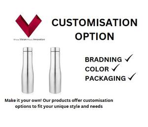 ขวดน้ำสแตนเลสเกรด304ขนาด1000มล. น้ำดื่มของคุณทันสมัยแข็งแรงและยั่งยืน - Product Image 3