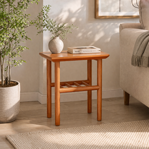 Table basse décorative en bois de frêne moderne TACASA, meubles de salon, facile à nettoyer, légère, durable, multi-usages - Product Image 1