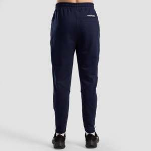 Arctiq <b>Navy</b> <b>Joggers</b> Regular Fit 100% Cotton Baggy Pants with Customizable Logo Side Stripe Size XL Colored Wash Straight Pattern - Product Image 3