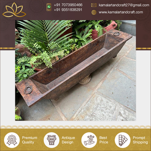 Khaliya ของตกแต่งผนังทำจากไม้สไตล์วินเทจขนาดใหญ่ของตกแต่งโรงแรมบ้านหรูหราทันสมัยของตกแต่งบ้านทำด้วยมือของแท้จำนวนมาก - Product Image 3