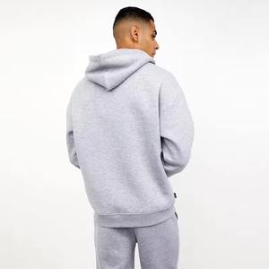 Chándal con logotipo 3D personalizado, conjuntos de pantalones de chándal de peso pesado, sudadera recortada con estampado de seda, Sudadera con capucha con estampado de farol, chándal - Product Image 1