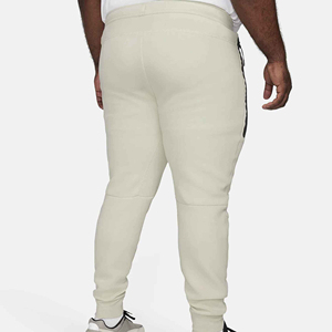 Pantalones Deportivos Personalizados 100% Algodón para Hombre, Estilo Urbano, Corte Acampanado, Diseño Casual Hip Hop, Pantalones Holgados con Cierre de Cordón - Product Image 4