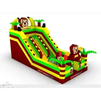 Grand toboggan gonflable d'extérieur pour enfants