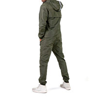 Ensemble survêtement homme hiver, design tendance, logo personnalisé, impression par sublimation, veste et pantalon coupe-vent deux pièces