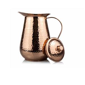 Carafe en cuivre tendance apporte le bien-être et la beauté dans la vie quotidienne, le cuivre favorise la consommation consciente et les habitudes saines - Product Image 6