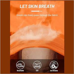 T-shirt évacuant l'humidité à séchage rapide Slim Fit Sporty Running Tshirt Short Length Solid Design Spandex/Polyester Tricoté devant - Product Image 5