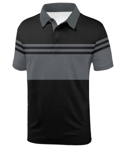 Nouveaux polos en coton pour hommes T-shirt de polo en polyester vierge uni de sport de haute qualité à séchage rapide - Product Image 3