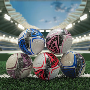 Ballon de football personnalisé taille 4, vente en gros, nouveau design 2025, prix d'usine, OEM, vente en gros de ballons de football - Product Image 2