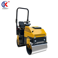 Compacteur de rouleau de route d'asphalte vibrant à double tambour minimum de 2 tonnes moteur Changchai pour un pavage efficace des routes