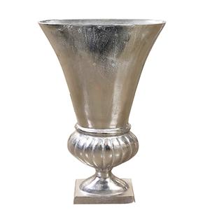 Jarrón de urnas Chapado en plata para centros de mesa de boda decoración de flores Venta caliente urnas de Metal forma jarrón de aluminio para Navidad - Product Image 4