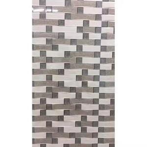 Azulejos de pared de cerámica 3D con patrón de piedra natural 12x24 30x60 cm Azulejos de porcelana exterior con acabado brillante - Product Image 5