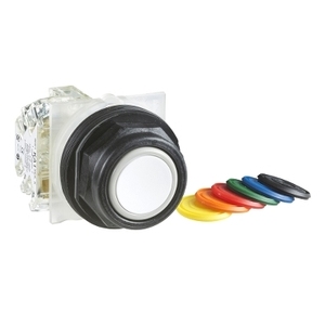 Interruttori a pulsante SCHNEIDER ELECTRIC 9001SKR1UH5 600VAC 10AMP 30MM SK con opzioni 600VAC 10AMP 30MM SK +OPZIONI - Product Image 1