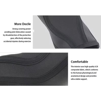 2024 nouveautés tricoté élastique en Nylon sport genoux manches avec ceinture Sid Compression genou manches