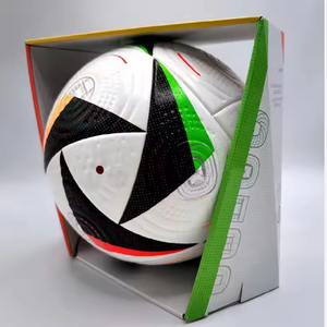 Ballon de football en gros 2024, ballon de football en PVC/PU, entraînement, personnalisation du logo, taille officielle - Product Image 6