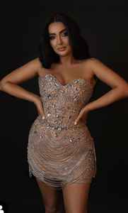 Rajgadhia exporte taille personnalisée couleur robe de soirée 116 plein perlé travail manuel taille naturelle pour les fêtes de mariage quantité minimale de commande 5 pièces - Product Image 2