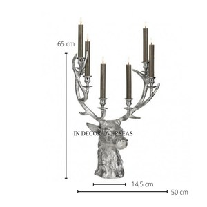 Cristal clair perlé et aluminium coulé de haute qualité plaqué or ensemble de 3 fournitures de bougeoir de pièce maîtresse de table pour la maison et l'hôtel - Product Image 6