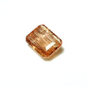 บุษราคัมธรรมชาติเหลี่ยมเพชรพลอยอัญมณีทรงแปดเหลี่ยมสำหรับทำเครื่องประดับ - Product Image 2