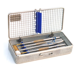 Ciseaux dentaires de haute qualité avec maillet pour le fractionnement précis des os Kit d'instruments de chirurgie buccale durable Outils d'implantologie - Product Image 4