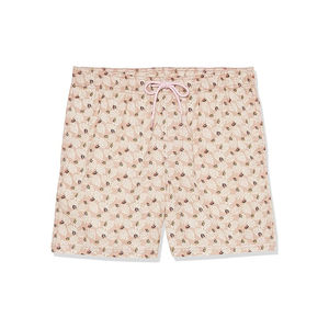 Short en maille de basket-ball bandana noir de bonne qualité à séchage rapide pour hommes avec poches latérales à fermeture éclair Short en maille décontracté - Product Image 6