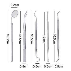 Nueva llegada calidad superior 5 / 4 / 3 piezas kit de herramientas dentales Kit de higiene dental para Limpieza de dientes - Product Image 3