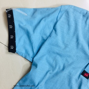 Camiseta de Manga Corta Casual para Hombre, Diseño Personalizado, Transpirable, con Cuello y Puños en Contraste, Estampado de Golf, Algodón - Product Image 4