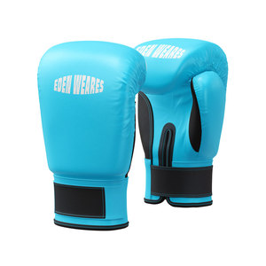 Venta al por mayor de guantes de boxeo de entrenamiento de lucha profesional con diseño personalizado de cuero de vaca original - Product Image 3