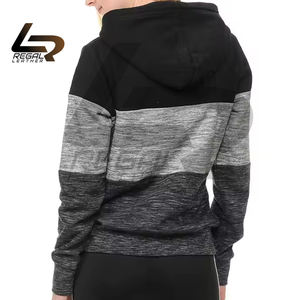 OEM Wholesale <b>Women's</b> Professional Long Sleeve Sweatshirt Breathable <b>Hooded</b> Winter <b>Jacket</b> with Front Logo Print Lady's Hoodie - Product Image 3