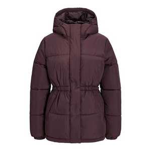 Chaqueta acolchada de lona de invierno informal para mujer, cuello levantado, estampado personalizado, venta al por mayor, prendas de vestir exteriores para hombre con posición de logotipo frontal - Product Image 6