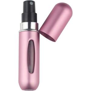 Atomizador de perfume de viaje mini de 5 ml, botella de spray metálica recargable, colonia de bolsillo para llevar, tamaño de muestra de fragancia. - Product Image 5