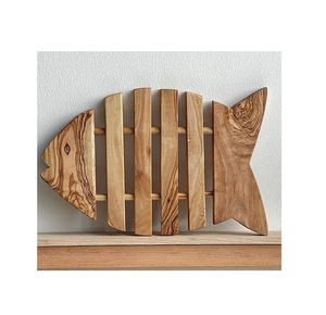 Patas de madera de acacia, salvamanteles blancos para platos calientes, ollas, salvamanteles de madera natural hechos a mano, artículos decorativos para el hogar - Product Image 3