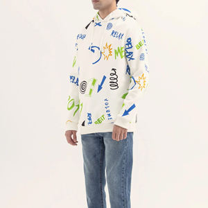 เสื้อฮู้ดแบบสวมหัวของผู้ชายเสื้อฮู้ดดี้แบบกำหนดเองได้สไตล์สตรีทไซส์ใหญ่พิเศษย้อมเรียบสำหรับฤดูหนาวขายส่ง2025 - Product Image 4